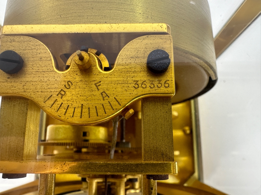 Vintage Le Coultre Atmos Perpetual Motion Atmospheric Clock Switzerland Working S/N 36336 Late 1940's To 1950's 8.25W X 7D X 9H [Photo 11]