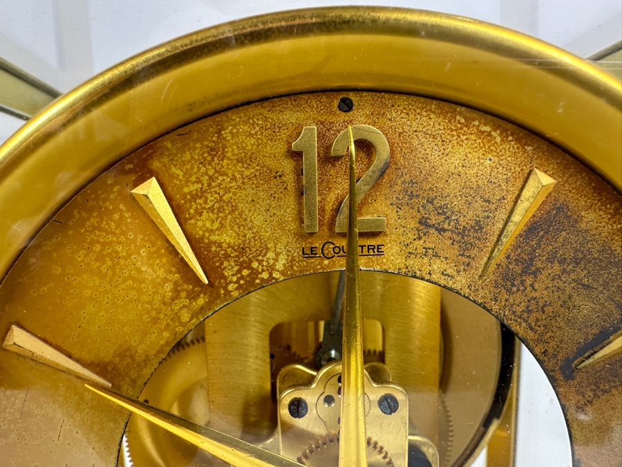 Vintage Le Coultre Atmos Perpetual Motion Atmospheric Clock Switzerland Working S/N 36336 Late 1940's To 1950's 8.25W X 7D X 9H [Photo 5]
