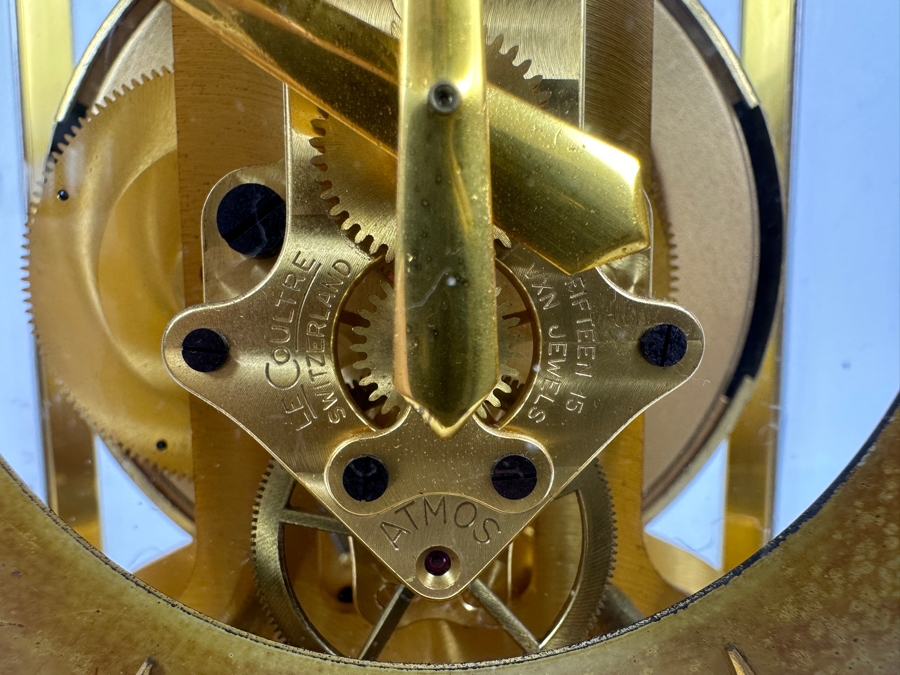 Vintage Le Coultre Atmos Perpetual Motion Atmospheric Clock Switzerland Working S/N 36336 Late 1940's To 1950's 8.25W X 7D X 9H [Photo 7]