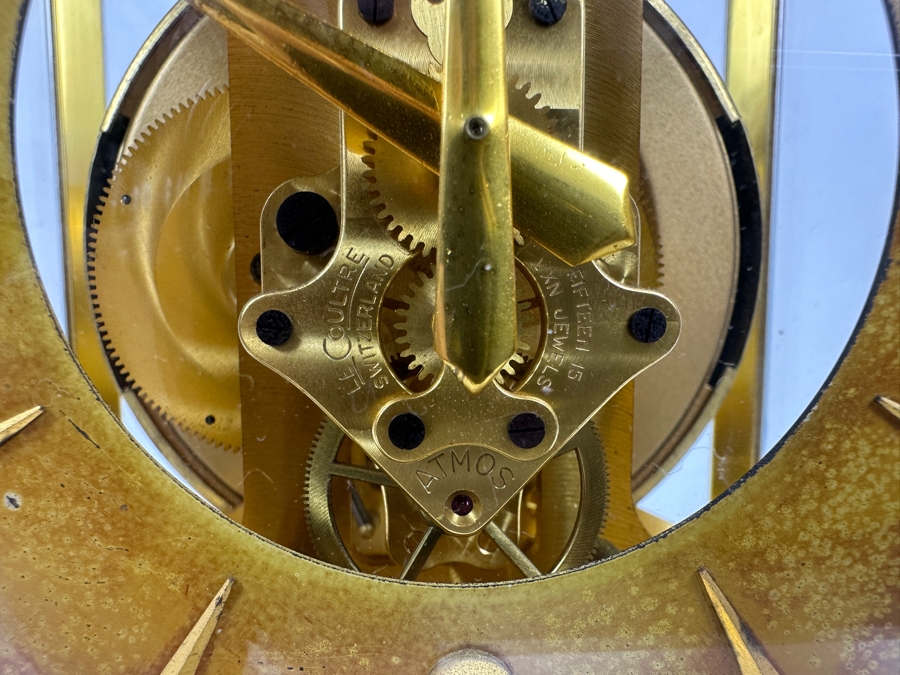 Vintage Le Coultre Atmos Perpetual Motion Atmospheric Clock Switzerland Working S/N 36336 Late 1940's To 1950's 8.25W X 7D X 9H [Photo 6]