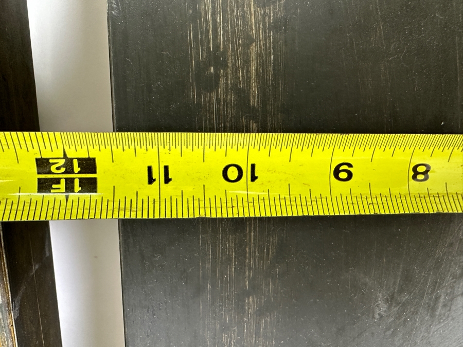 Three Metal Sculptural Banana Leaf Wall Artwork Panels Each 11.5W X 29H X 1.75D [Photo 5]