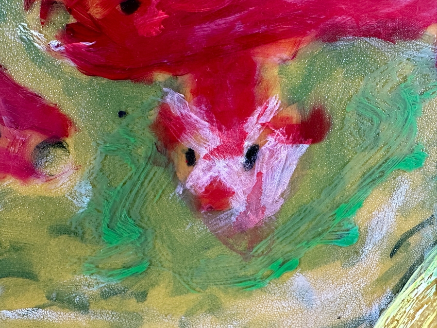 Original Painting On Board After Henri Matisse 'The Goldfish' 28W X 40H [Photo 8]