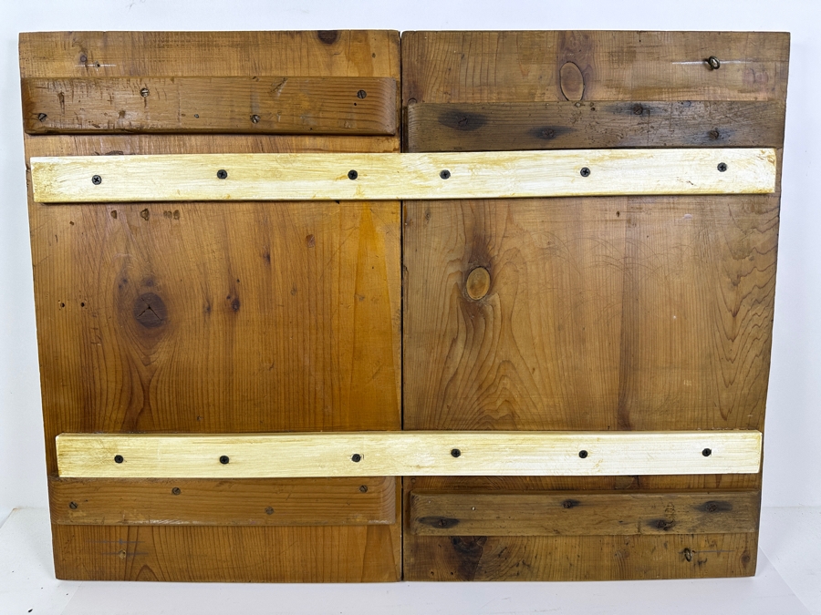 Vintage Woven Copper Abstract Geometric Sculpture On Board Unsigned By Artist 28 X 21 [Photo 5]