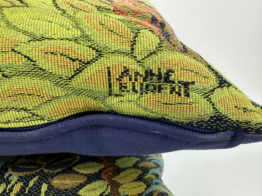 Pair Of Tropical Tapestry Throw Pillows 16 X 16 [Photo 4]