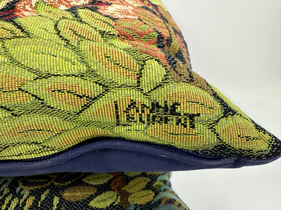 Pair Of Tropical Tapestry Throw Pillows 16 X 16 [Photo 5]