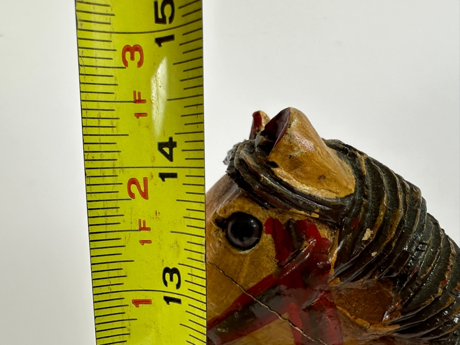 Decorative Reproduction Toy Horse On Metal Wheels 13W X 5D X 14H [Photo 10]