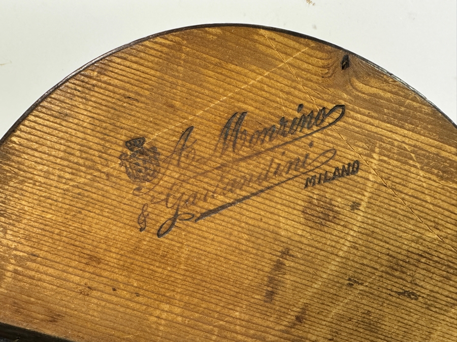 Vintage Italian Milano A. Monzino & Garlandini Guitar 37L X 13.5W X 2.5H [Photo 2]