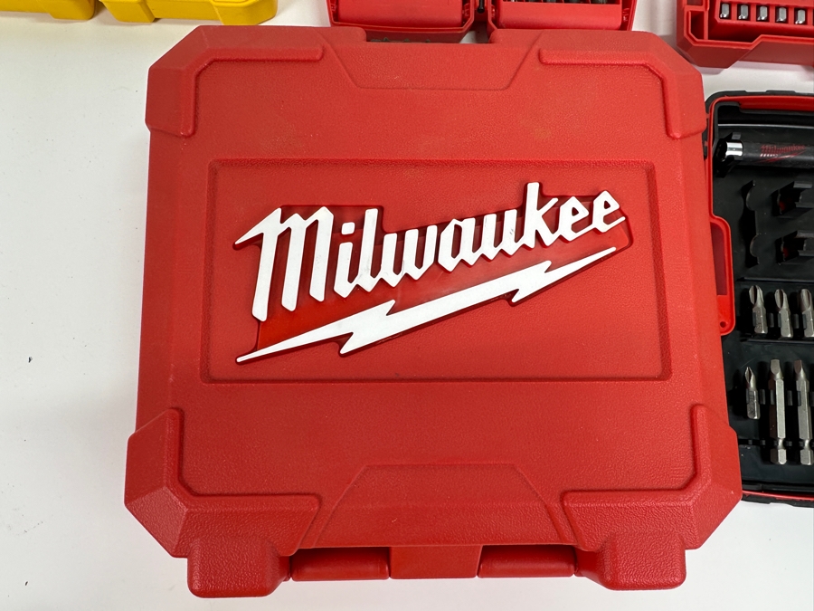 DeWalt And Milwaukee Tools Including Drill Bit Sets [Photo 9]