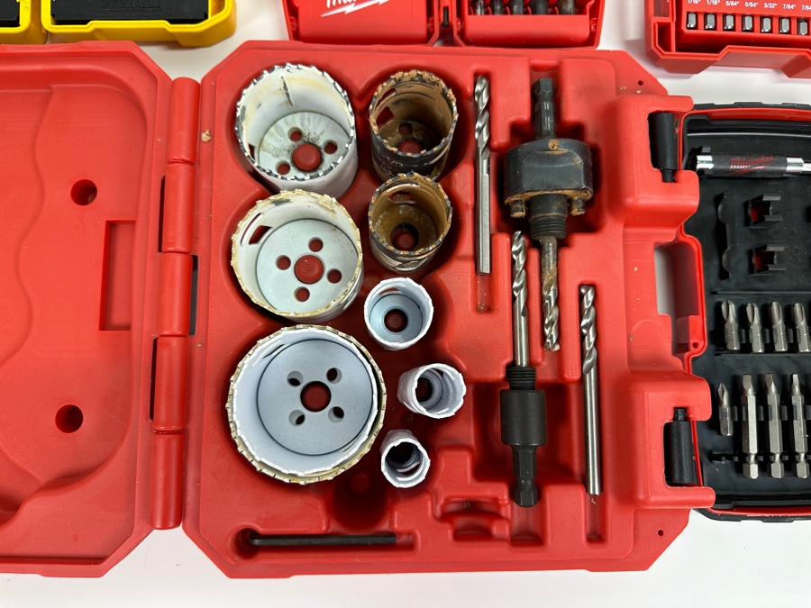 DeWalt And Milwaukee Tools Including Drill Bit Sets [Photo 4]