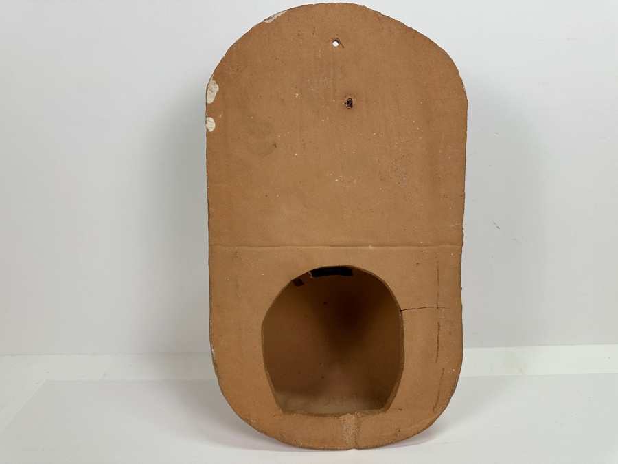 Relief Pottery Village Wall Sculpture Artist Signed From Bolivia 9W X 5D X 16H [Photo 8]