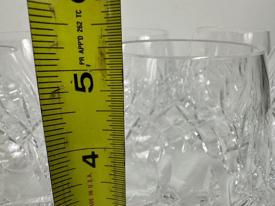 Set of (8) Waterford Crystal Lismore Brandy Glasses 5.25'H [Photo 8]