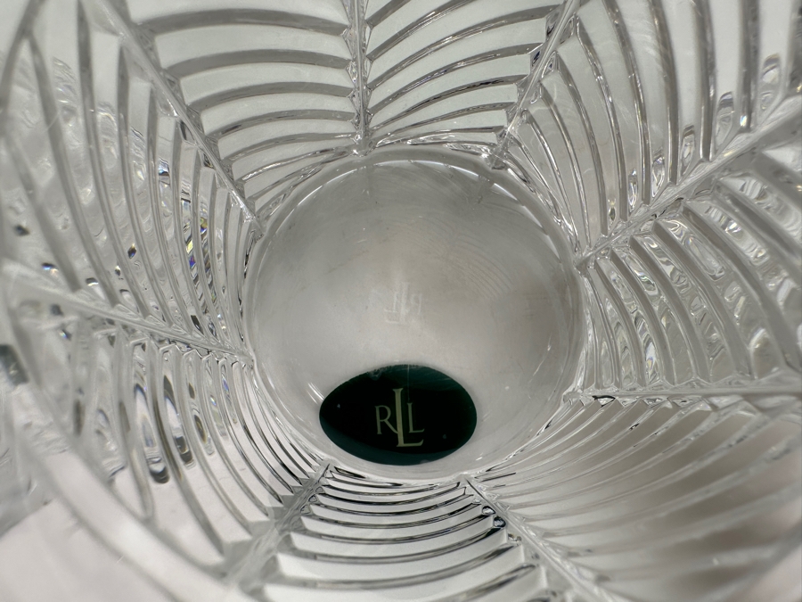 (3) Ralph Lauren Herringbone Old Fashioned/Lowball Glasses  4'H [Photo 6]