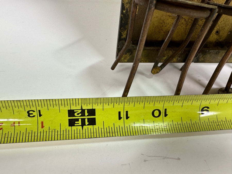 Signed Curtis Jere Parisian Cafe Brass Wall Sculpture 11W X 3D X 36H [Photo 5]