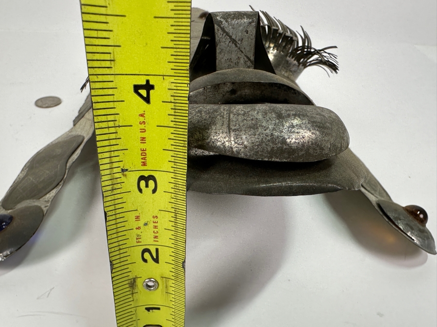 Decorative Mexican Metal Wall Mask 11W X 13H X 3.5D [Photo 7]