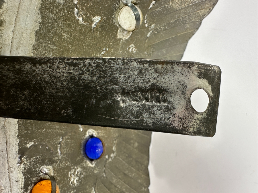 Decorative Mexican Metal Wall Mask 11W X 13H X 3.5D [Photo 5]