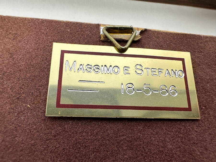 Collection Of Six Framed Original Small Paintings From Various Artists - See Photos [Photo 16]