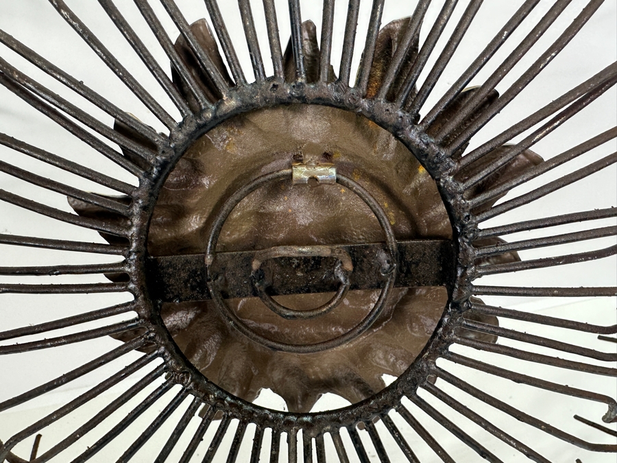 Mixed Media Sun Wall Sculpture 22W [Photo 4]
