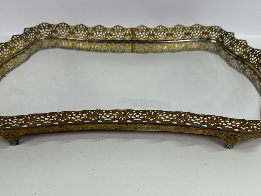 Vintage Vanity Mirror Tray 18 X 12 [Photo 3]