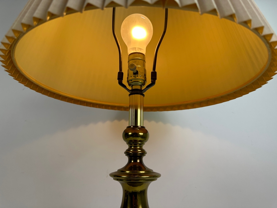Solid Brass Table Lamp 31H [Photo 3]