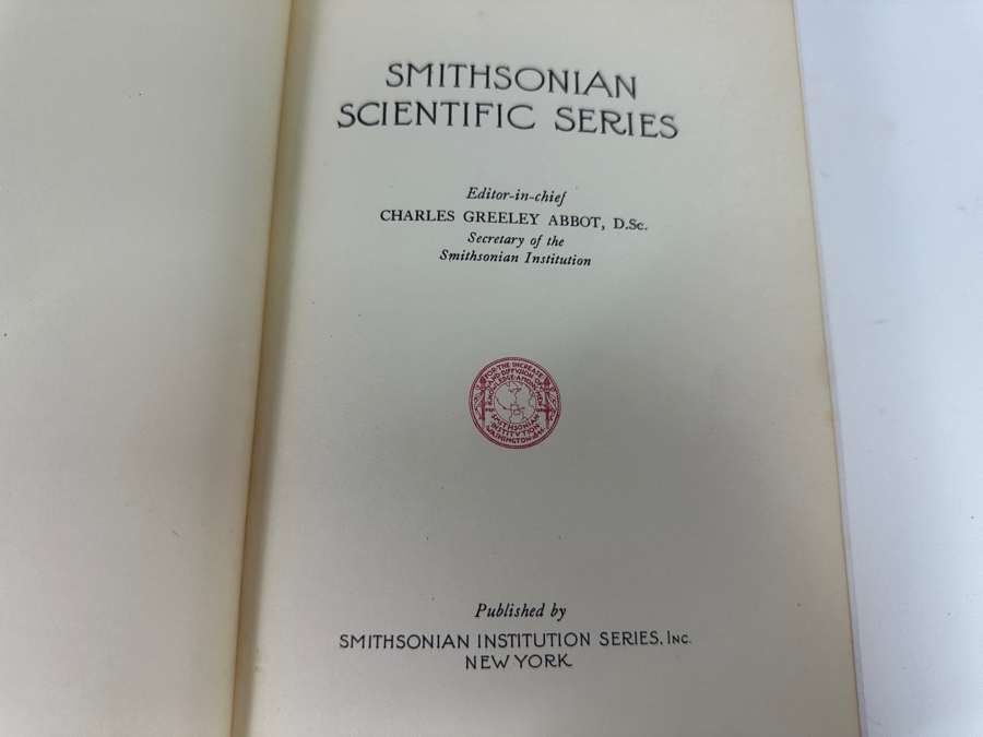 1938 Hardcover Book Smithsonian Scientific Series Man From The Farthest Past By Carl Whiting Bishop [Photo 3]