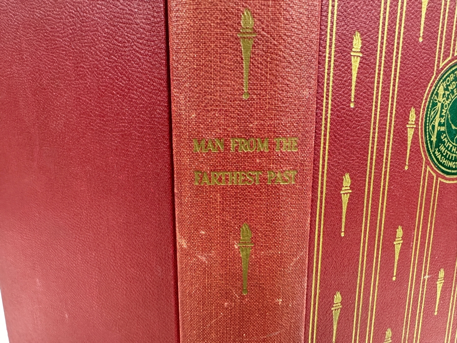 1938 Hardcover Book Smithsonian Scientific Series Man From The Farthest Past By Carl Whiting Bishop [Photo 2]