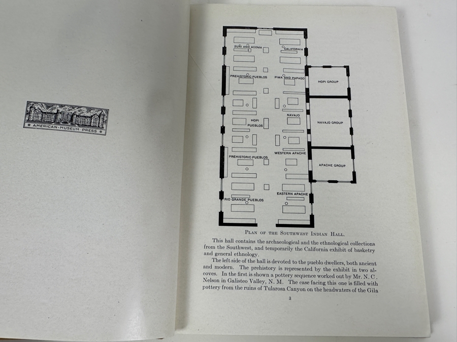 1921 Second Edition Hardcover Book Indians Of The Southwest By Pliny Earle Goddard [Photo 4]