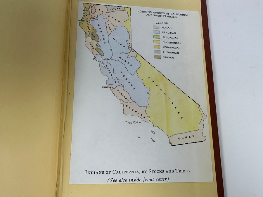 Hardcover Book Handbook Of The Indians Of California By A. L. Kroeber 1976 Dover Edition [Photo 7]