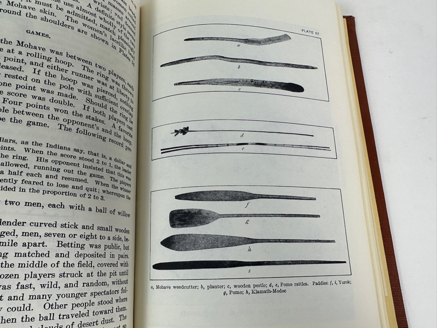 Hardcover Book Handbook Of The Indians Of California By A. L. Kroeber 1976 Dover Edition [Photo 6]