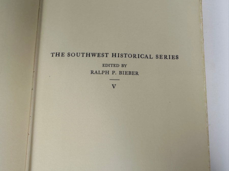 Vintage 1937 First Edition Hardcover Book Southern Trails To California In 1849 Edited By Ralph P. Bieber The Arthur H. Clark Company [Photo 3]