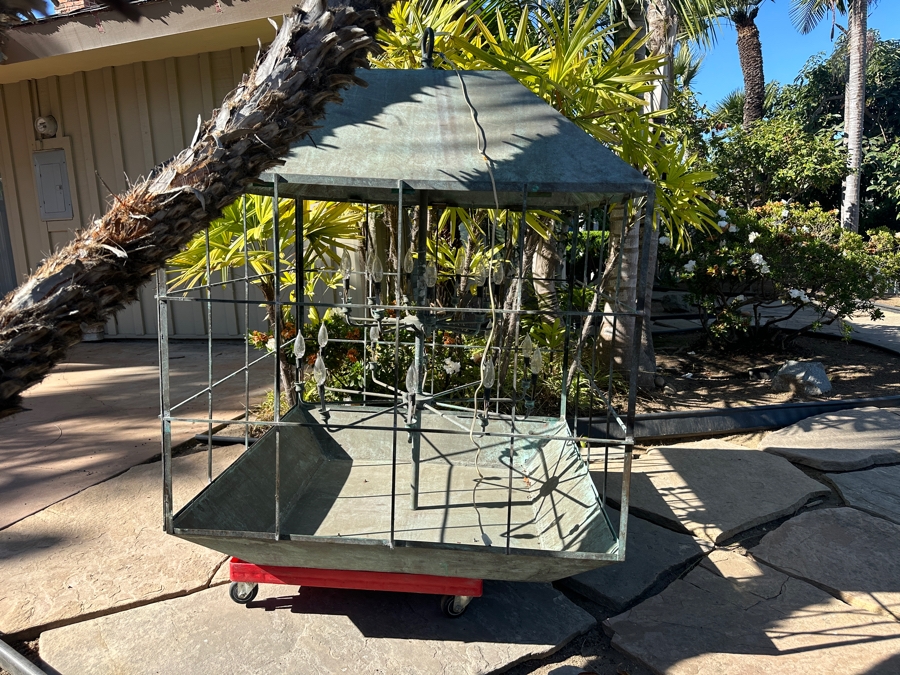 Large Copper Chandelier (Two Copper Bars Needs To Be Welded) [Photo 8]