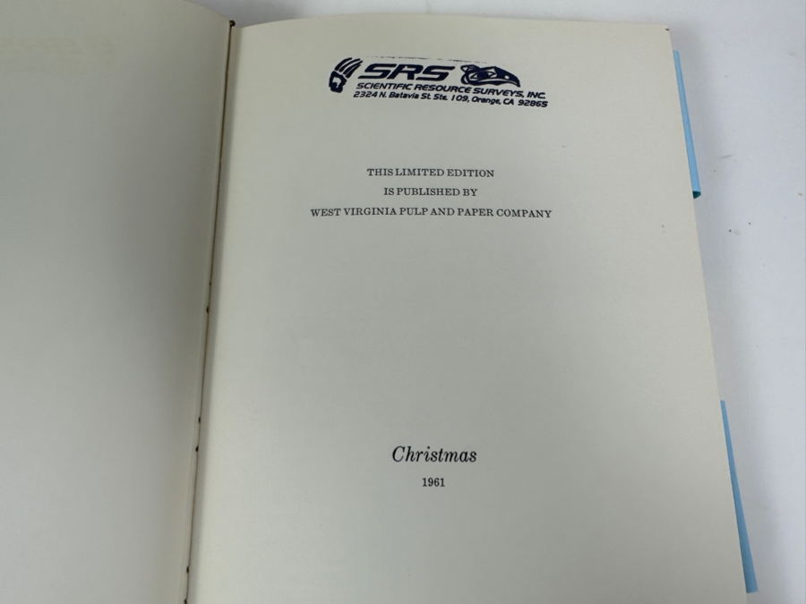 1961 Limited Edition Hardcover Book With Slipcase The Prairie Traveler A Handbook Of Overland Expeditions By Randolph B. Marcy Copyright West Virginia Pulp And Paper Company [Photo 3]