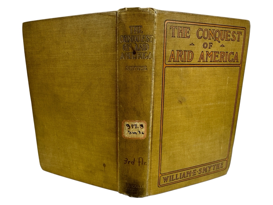 Antique 1905 Hardcover Book The Conquest Of Arid America By William E. Smythe [Photo 1]