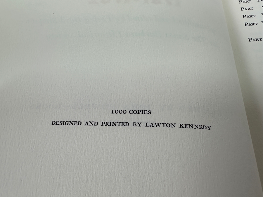 First Limited Edition (1,000 Copies) Hardcover Book Journal Of Jose Longino Martinez 1791-1792 Published By John Howell Books 1961 [Photo 5]