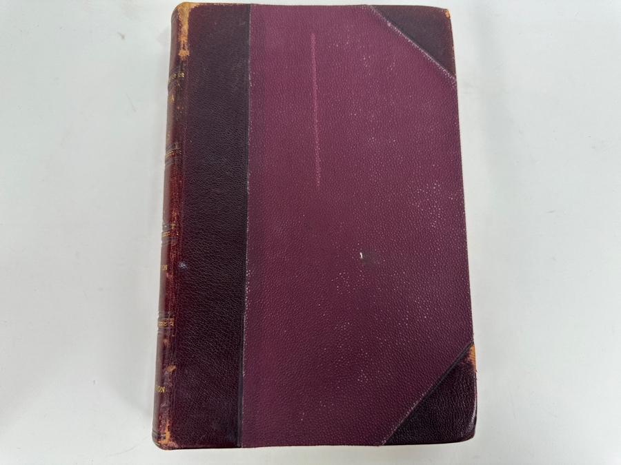 Antique 1899 First Souvenir Edition Hardcover Book California Mines And Minerals San Francisco Published By The California Miners' Association Under Direction Of Edward H. Benjamin [Photo 2]