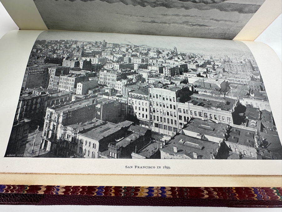 Antique 1899 First Souvenir Edition Hardcover Book California Mines And Minerals San Francisco Published By The California Miners' Association Under Direction Of Edward H. Benjamin [Photo 14]