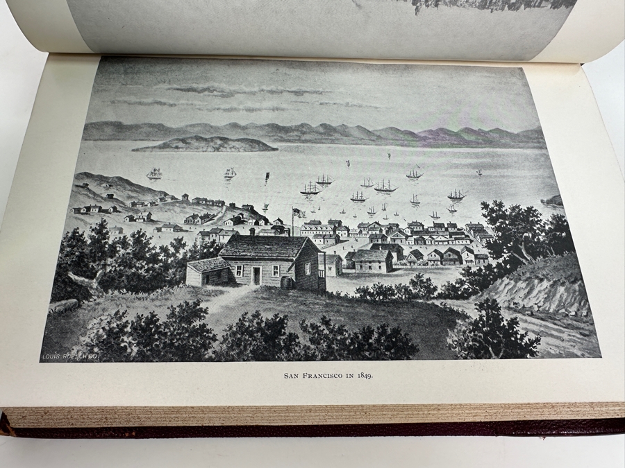 Antique 1899 First Souvenir Edition Hardcover Book California Mines And Minerals San Francisco Published By The California Miners' Association Under Direction Of Edward H. Benjamin [Photo 15]
