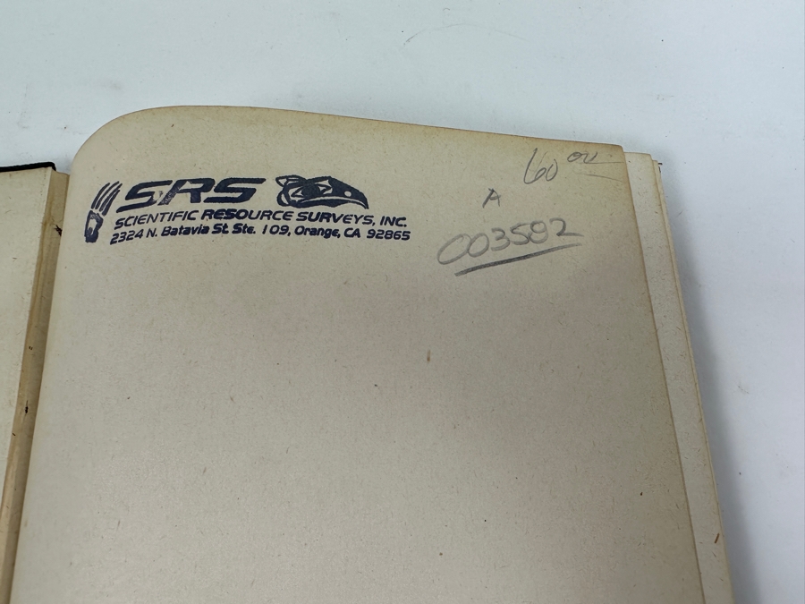 Antique 1896 First Edition Hardcover Book A Bibliography Relating To The Geology, Palaeontology And Mineral Resources Of California By Anthony W. Vogdes [Photo 3]