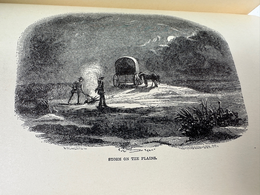 1930 First Edition Hardcover Book Overland With Kit Carson By George Douglas Brewerton [Photo 9]