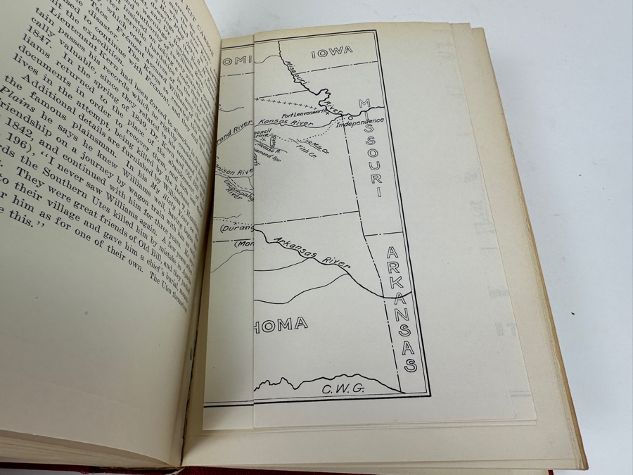 1930 First Edition Hardcover Book Overland With Kit Carson By George Douglas Brewerton [Photo 8]