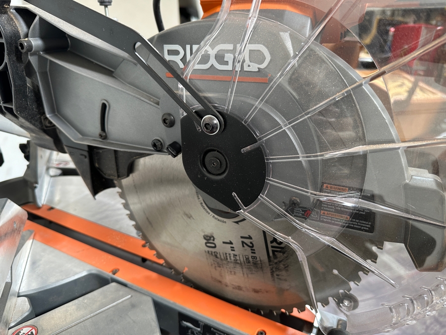RIDGID Miter Saw With Portable Folding Stand Model R4221 Retails $600 [Photo 5]