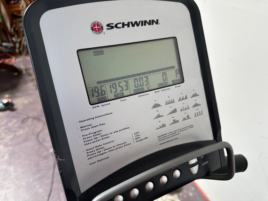 Schwinn Recumbent Excercise Bicycle 56L X 25D X 47H [Photo 2]