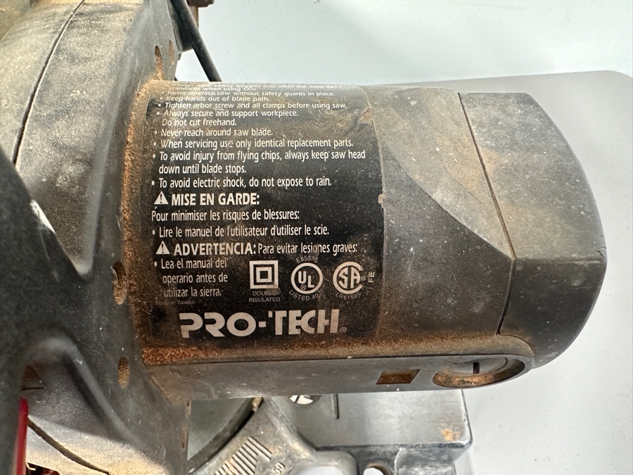 Pro-Tech 10' Compound Miter Saw Model #7208 [Photo 5]