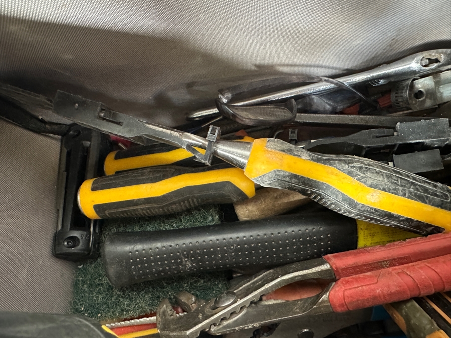 4' Vise, Husky Portable Tool Bag With Tools & Tool Bucket (See Photos) [Photo 7]