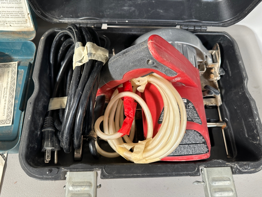 Makitia Reciprocating Saw Model JR3000V & Skil Handheld Tile Saw Model 3510 [Photo 3]