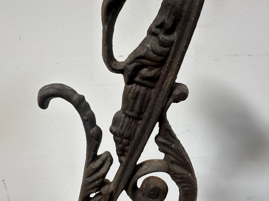 Three Wrought Iron Candle Holders 60H - 33H [Photo 3]