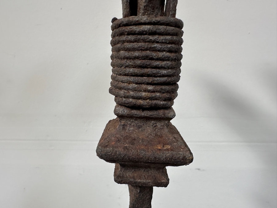 Three Wrought Iron Candle Holders 60H - 33H [Photo 7]