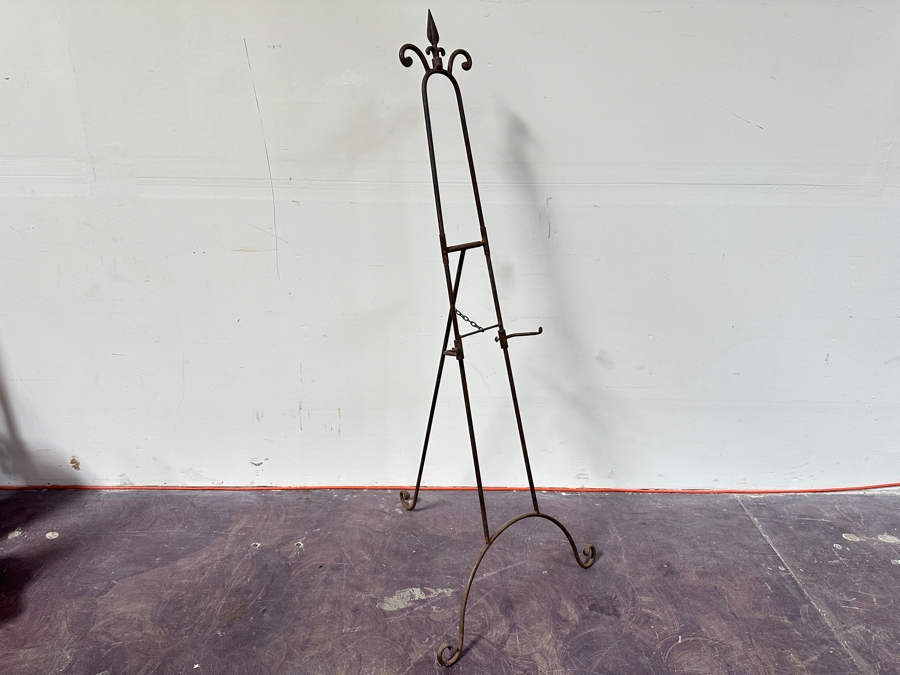 Metal Adjustable Easel 26W X 66H [Photo 3]