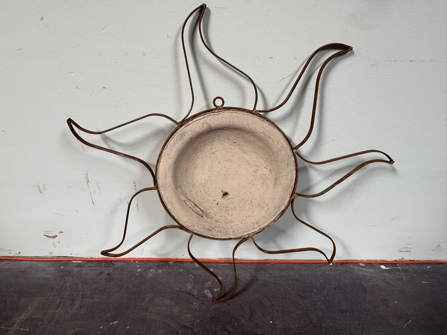 Just Added - Mixed-media Sun Wall Sculpture 33W [Photo 3]