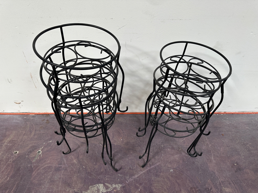 Just Added - Nine Metal Plant Stands 11W X 15H [Photo 2]
