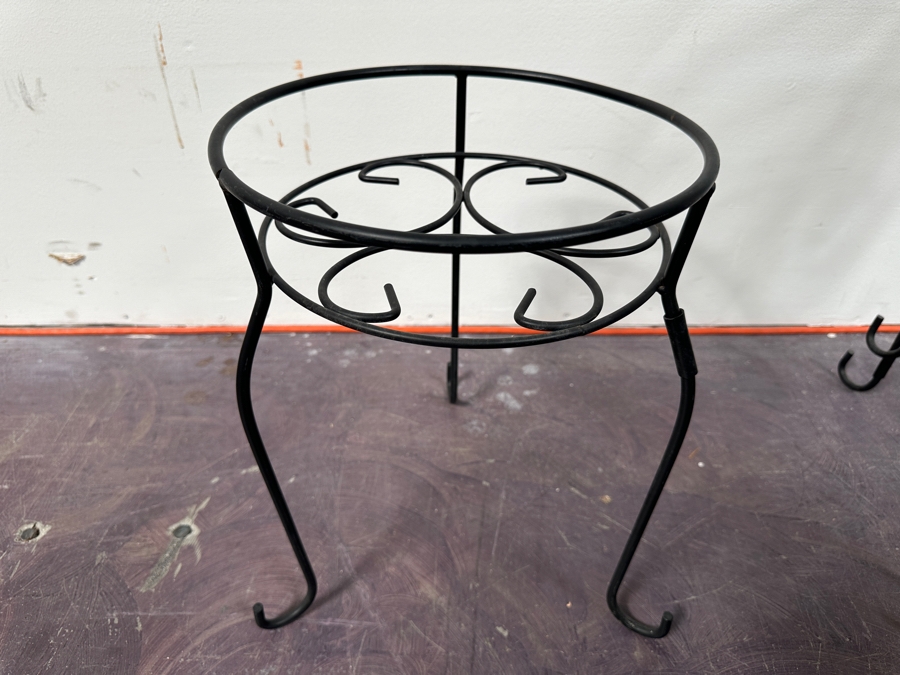 Just Added - Nine Metal Plant Stands 11W X 15H [Photo 3]